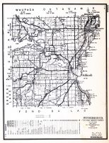 Winnebago County, Wisconsin State Atlas 1956 Highway Maps